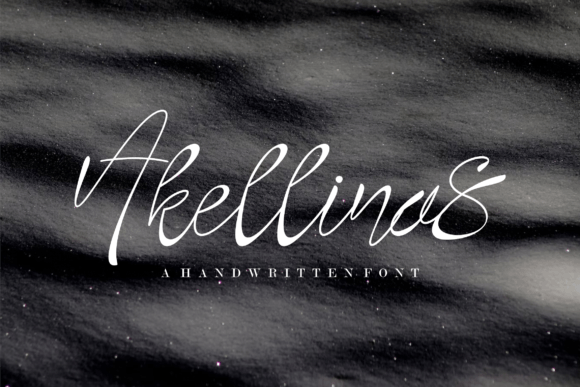 Akellinas: The Script Font That Elevates Digital Branding