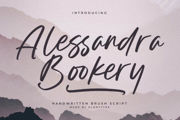 Alessandra Bookery: A Handwritten Script for Branding