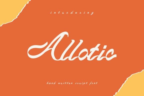 Allotic: A Quirky Font for Polished Branding