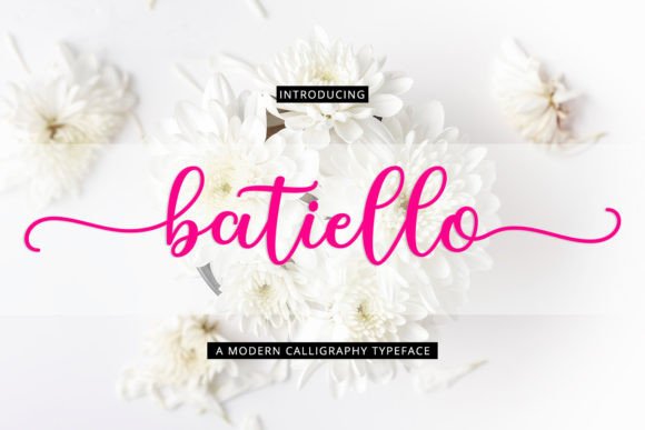 Batiello: A Dazzling Script Font