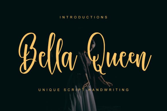 Bella Queen: The Handwritten Font That Elevates Your Crafts