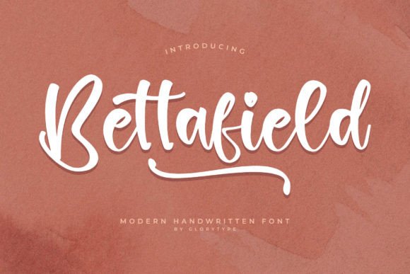 Bettafield: A Modern Handwritten Font for Editorial Design