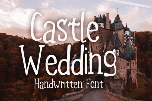 Castle Wedding Font: A Fairy Tale in Type