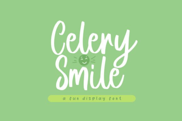 Celery Smile Font: Playful & Perfect