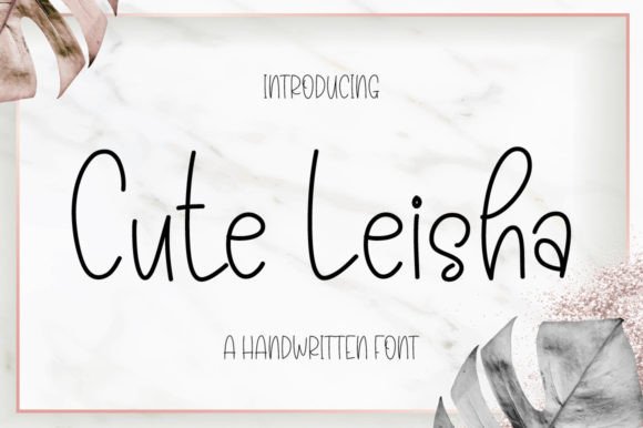 Cute Leisha Font Review