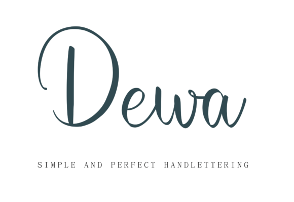 Dewa: A Sweet Script Font