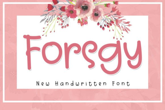 Forsgy: The Sweet Script Font for Small Business Branding