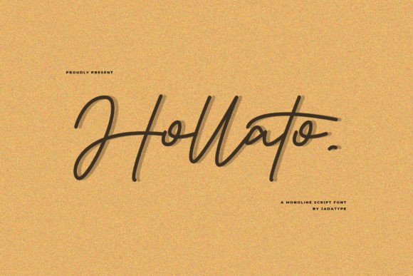 Hollato: The Script Font That Elevates Your Brand Identity