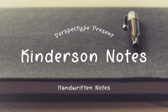 Kinderson Notes: A Handwritten Typeface for Digital Brands