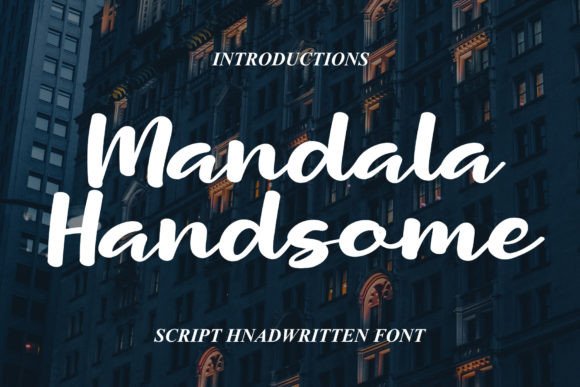 Mandala Handsome Font for Creative Marketing