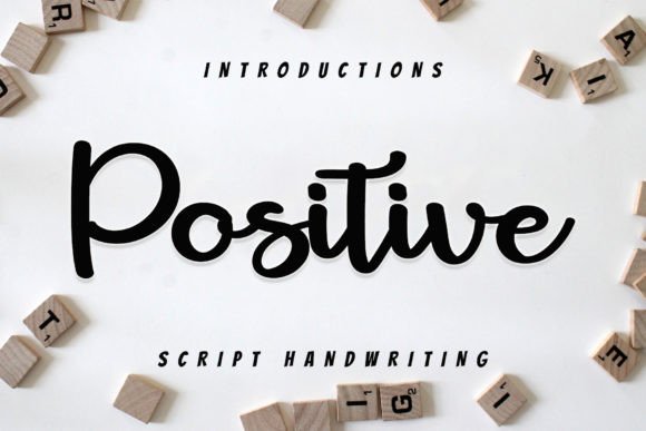Positive: A Script Font for Real Projects