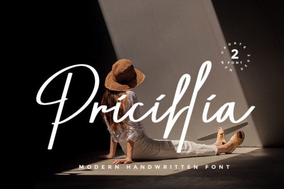 Pricillia: A Signature Font for Elegant Branding