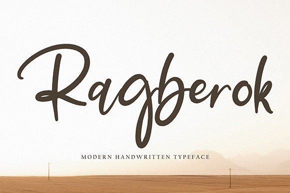 Ragberok: The Handwritten Font That Elevates Your Brand