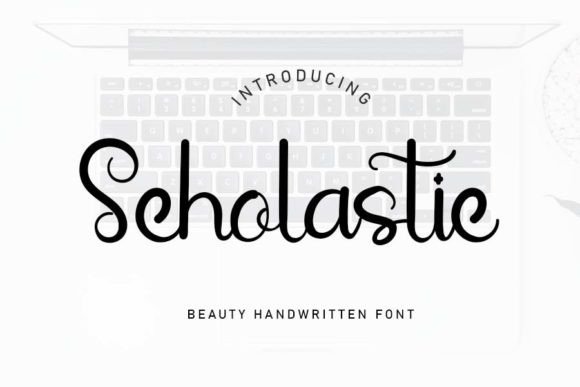 Scholastic Font: Elevate Your Brand with Elegant Script Typography