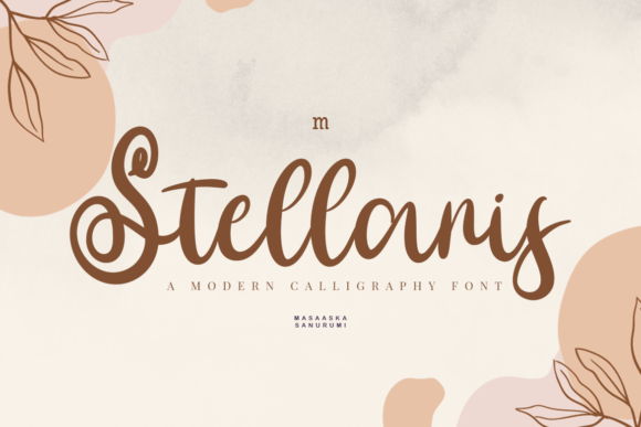 Stellaris: A Modern Script Font for Web Design