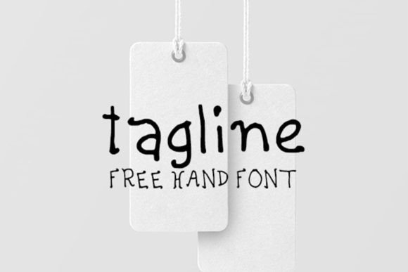 Tagline Font: A Handwritten Typeface for Small Business Branding